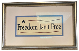 Freedom isn’t Free